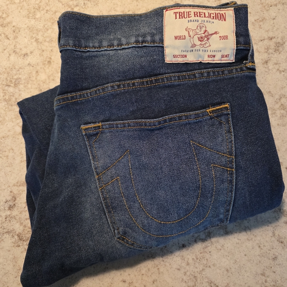 True Religion Geno Blue Jeans